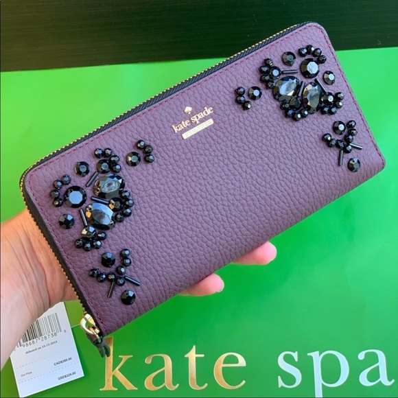 kate spade Handbags - ✨Kate Spade Embellished Neda Anderson Way Wallet✨